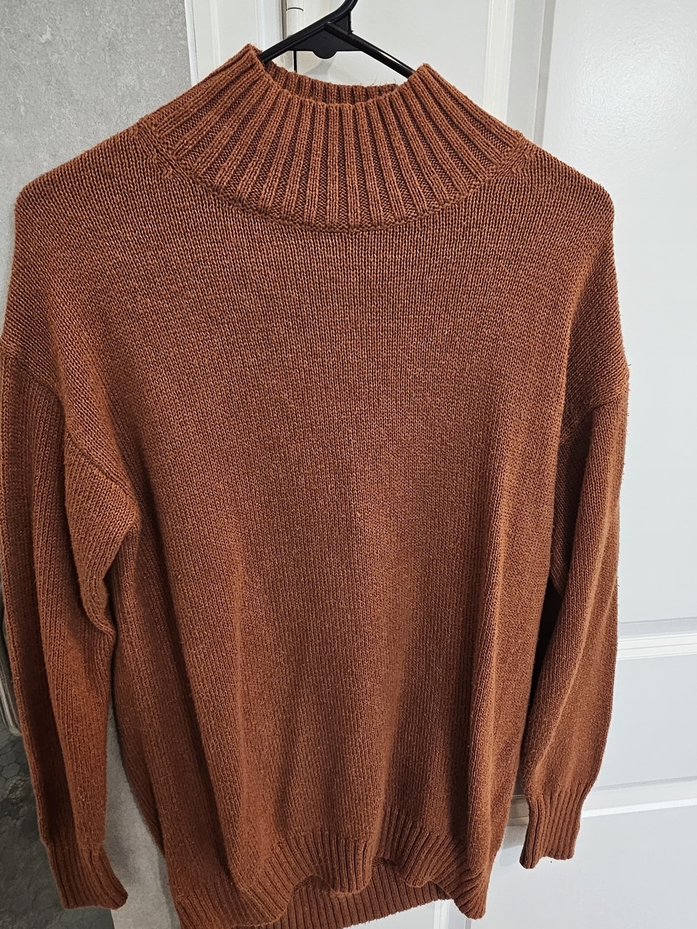 Old Navy Burnt Orange Knit Sweater